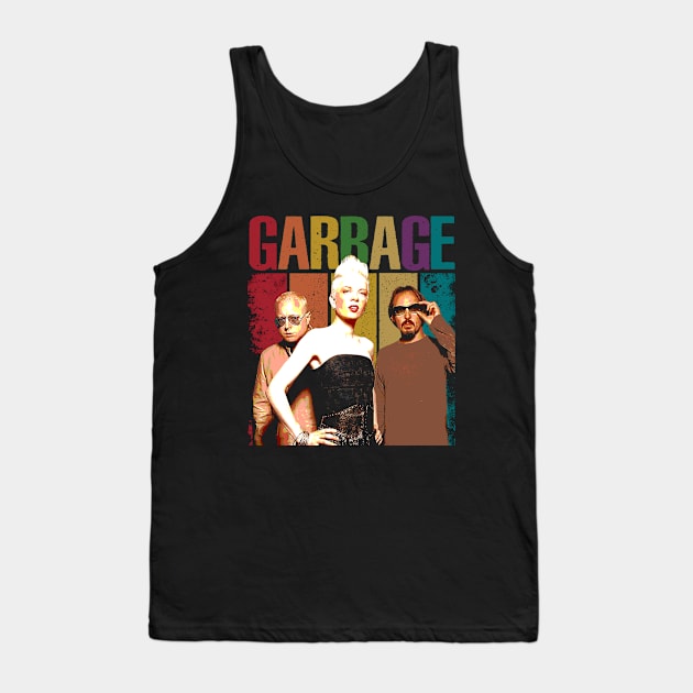 Supernatural Style Garbages Band Tees, Channel the Supernatural Aura of Alternative Rock Tank Top by Insect Exoskeleton